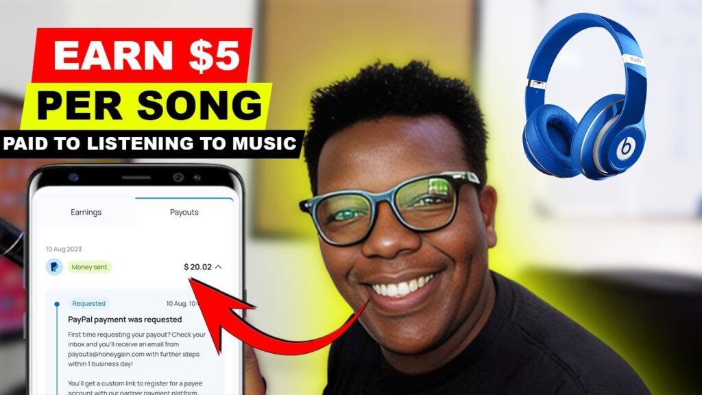 Make Money Online Listening to Music



EARN $5 per Song just by Listening to Music