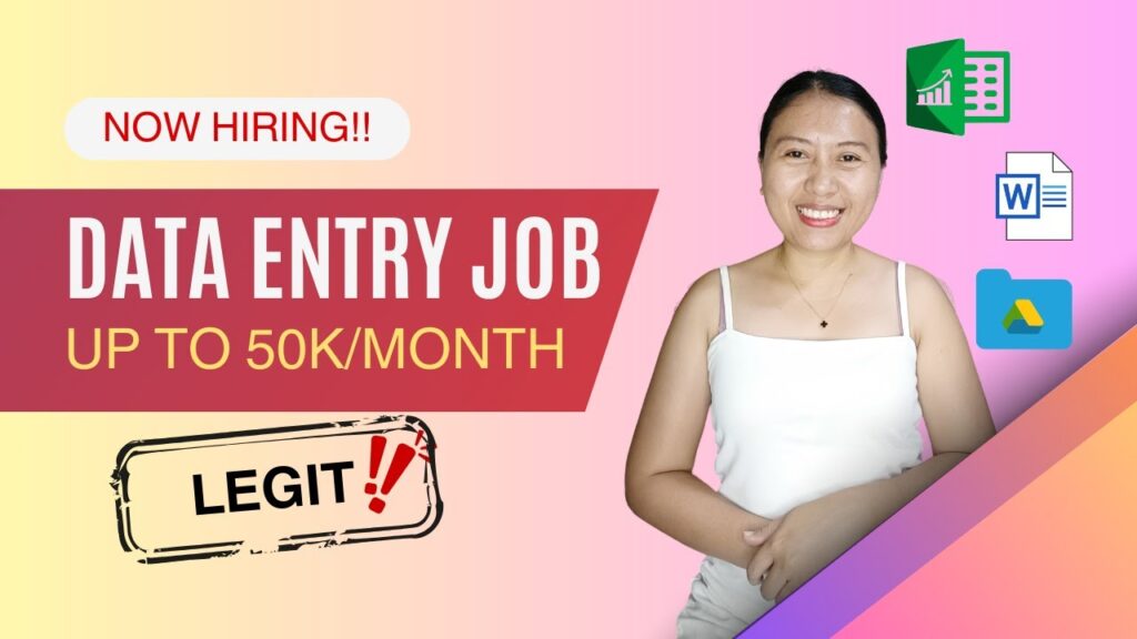 Get Paid to Type: Data Entry Job! Up to 50k per month | Sincerely Cath



Get Paid to Type: Data Entry Job!