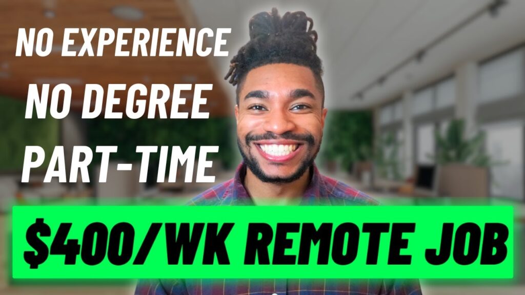 Part-Time Remote Job: Earn an Extra $400/Week [Work When YOU Want]



Part-Time Remote Job: Earn an Extra $400/Week [Work When YOU Want]