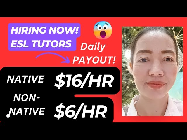 Work From Home Teaching Jobs in 2024 Earn Up To $16/HR: Payout DAILY!



Work From Home Teaching Jobs in 2024 Earn Up To $16/HR: Payout DAILY!