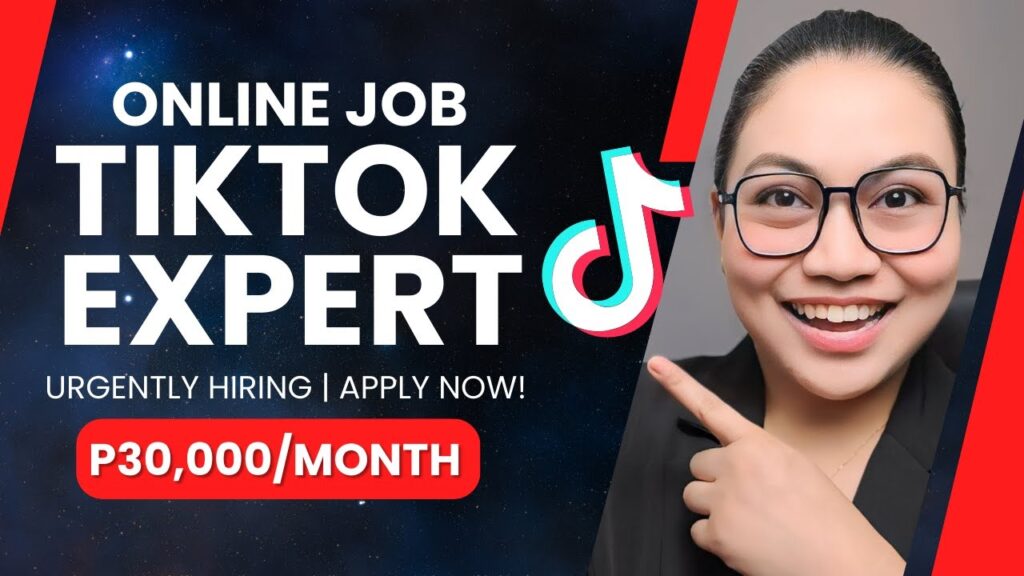 TikTok Expert | Work From Home | Urgent Hiring



TikTok Expert - Earn P30,000 | Work From Home: NO EXPERIENCE & NO DEGREE | Urgent HIRING!